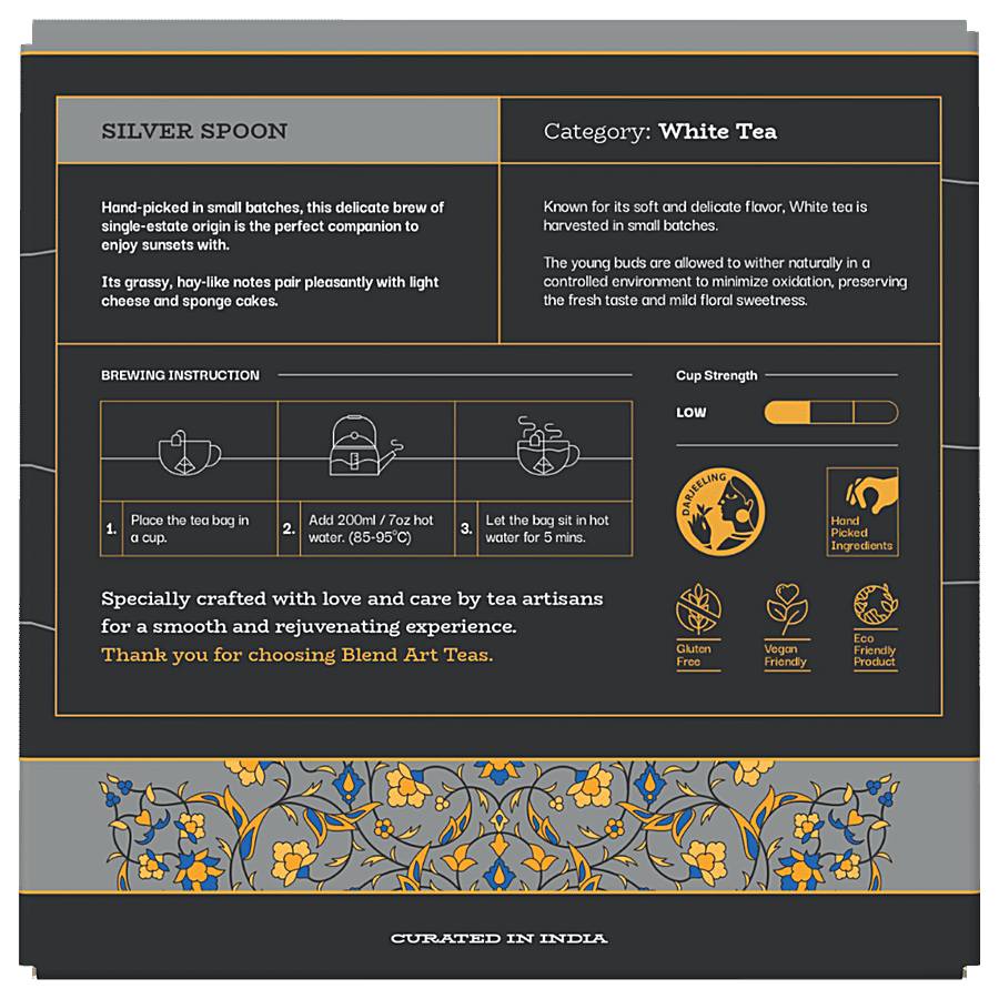 Blend Art Teas Silver Spoon White Tea