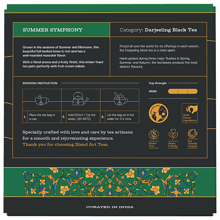 Blend Art Teas Summer Symphony Darjeeling Black Tea
