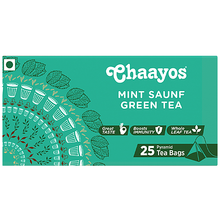 Chaayos Mint Sauf Green Tea