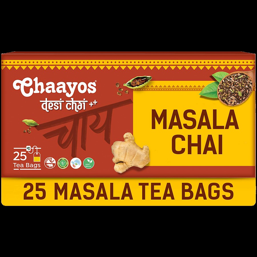 Chaayos Masala Chai Tea Bags