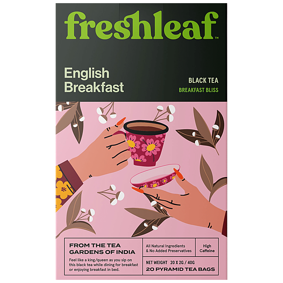 FRESHLEAF English Breakfast Black Tea - Fresh