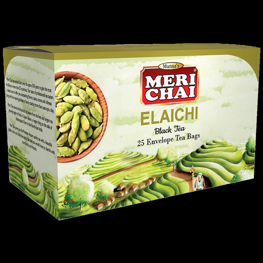 Meri Chai Elaichi Black Tea - Cardamom