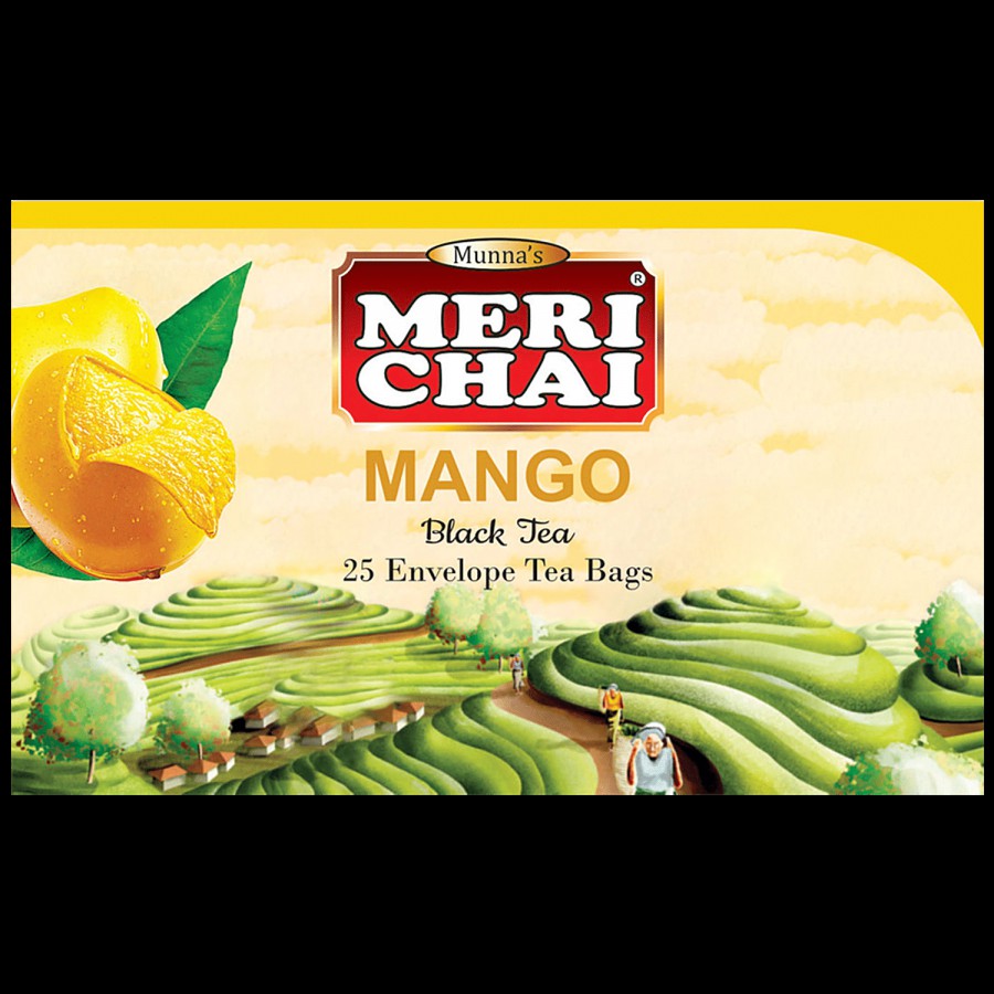 Meri Chai Mango Black Tea - Juicy Texture