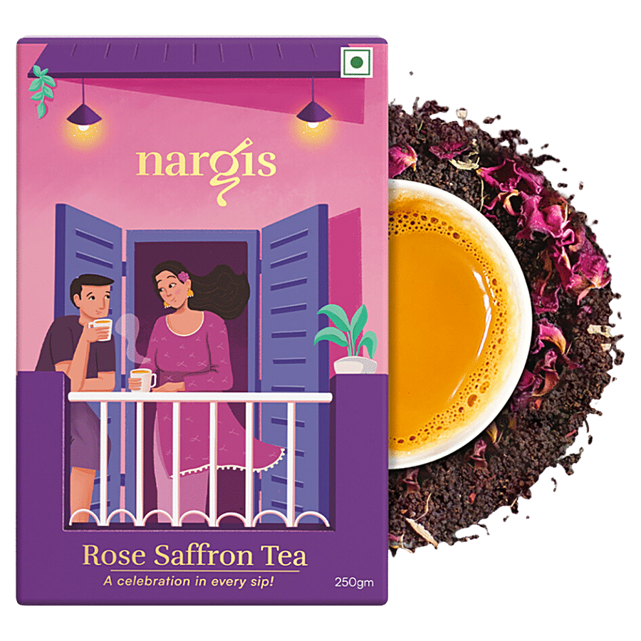 Nargis Rose Saffron Chai