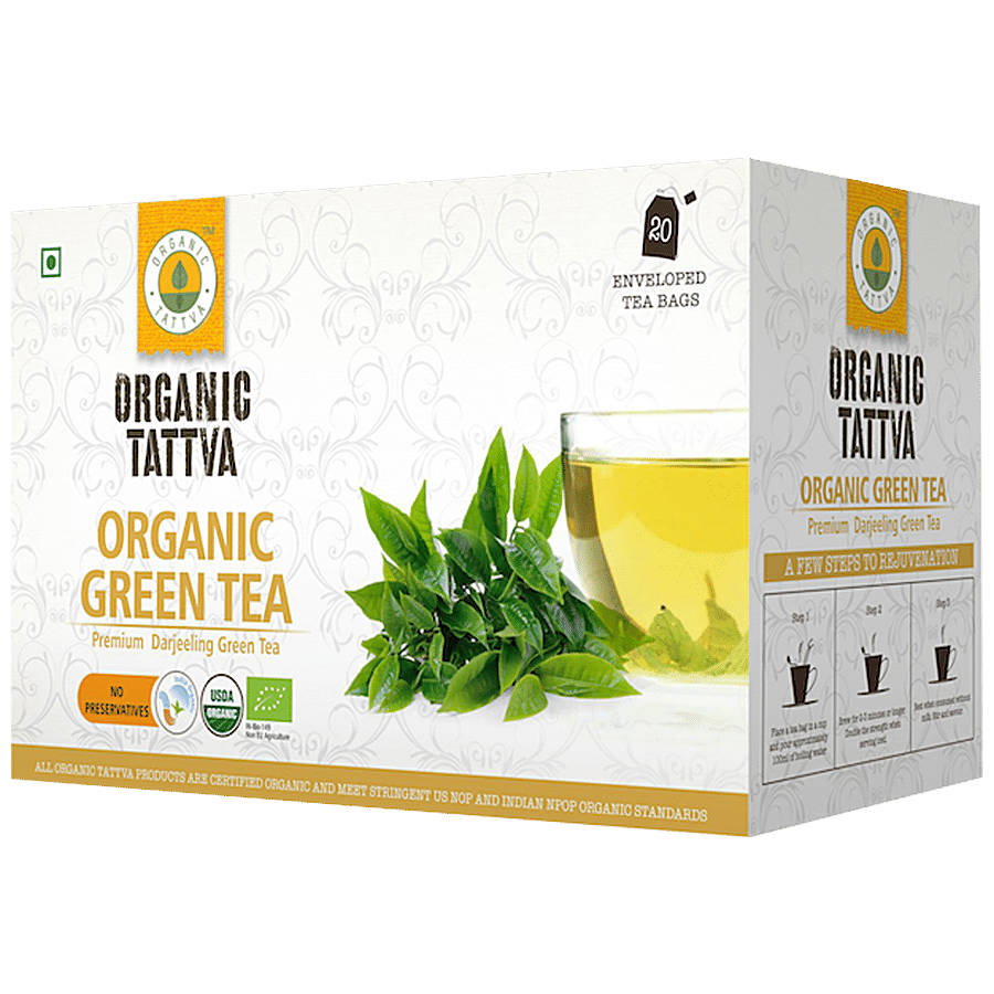 Organic Tattva Tulsi Green Tea