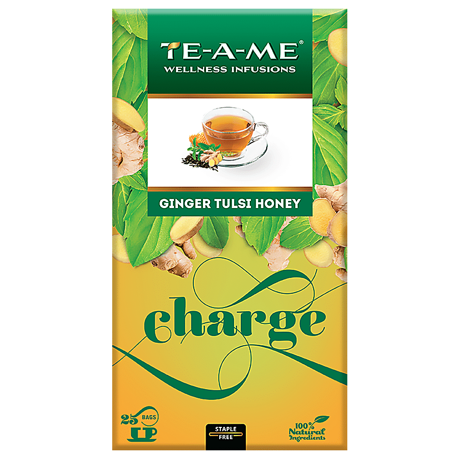 TE-A-ME Infusion Tea - Ginger Tulsi Honey