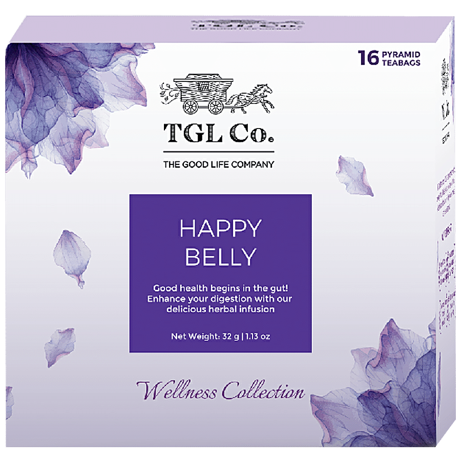 TGL Co. Happy Belly Soothing Herbal Tea Bags