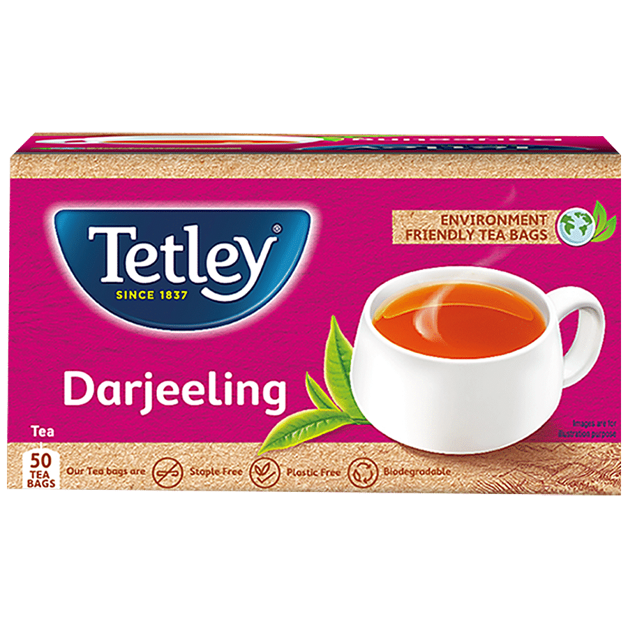 Tetley Darjeeling Black Tea - Light Bodied Blend