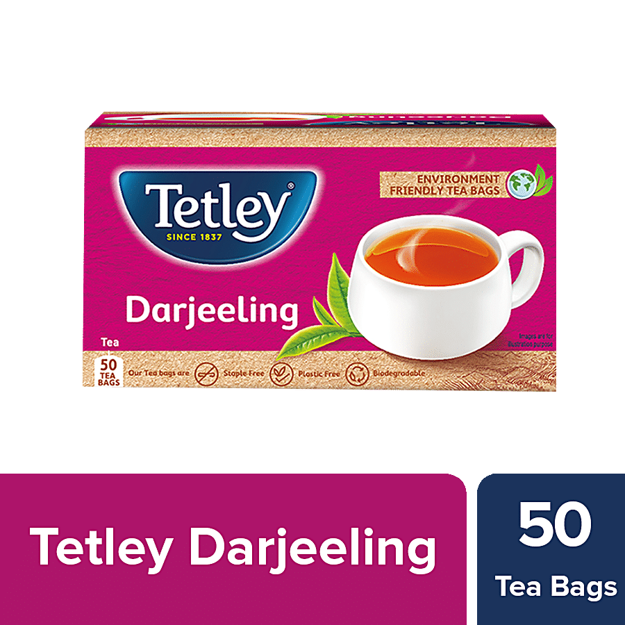 Tetley Darjeeling Black Tea - Light Bodied Blend