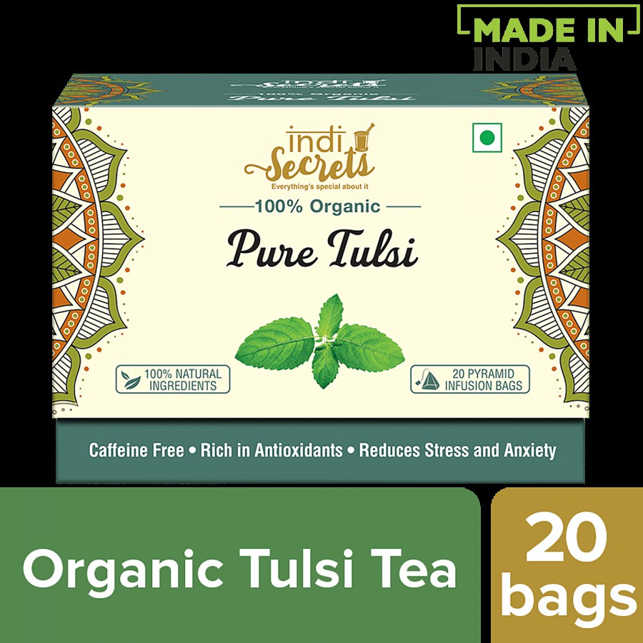 indiSecrets Organic Original Tulsi Tea