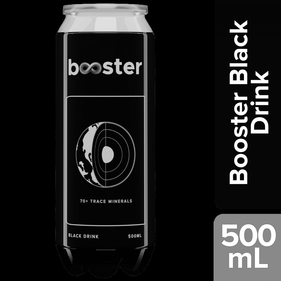 Booster Water  Black Drink