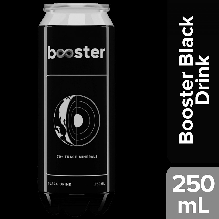 Booster Water  Black Drink