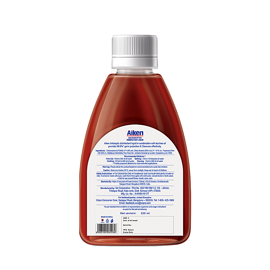 Aiken Antiseptic Disinfectant Liquid - First Aid & Personal Hygiene