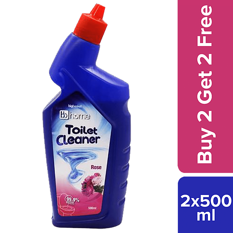 BB Home Disinfectant Toilet Cleaner - Rose - Kills 99.9% Germs