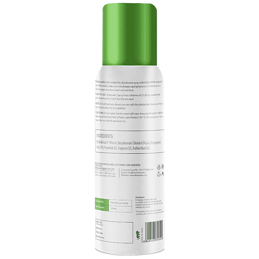 Bodyguard Multiprotect Disinfectant Spray - Fruity Floral