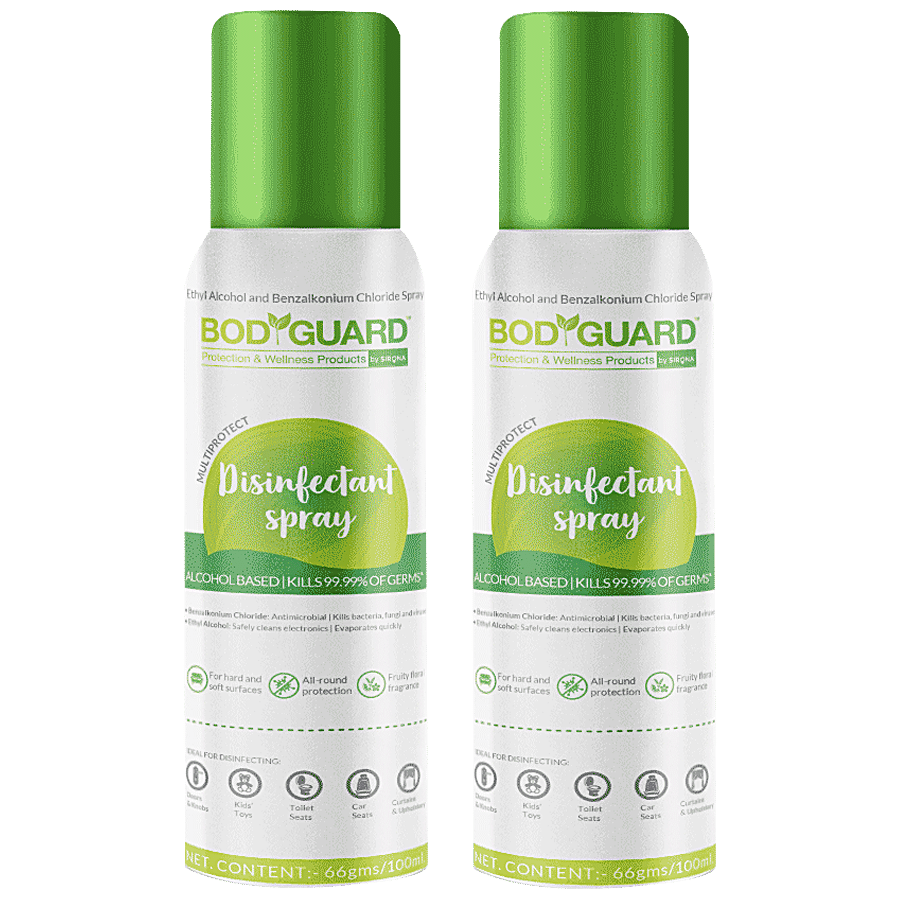 Bodyguard Multiprotect Disinfectant Spray - Fruity Floral