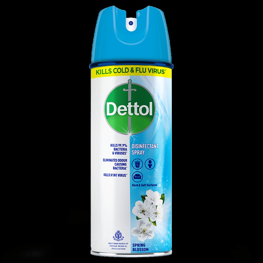 Dettol Hygiene Liquid-Lime Fresh 500ml + Disinfectant Spray-Spring blossom 225ml