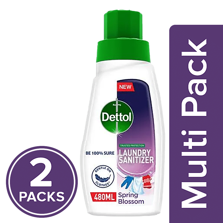 Dettol Laundry Sanitizer Removes Germs