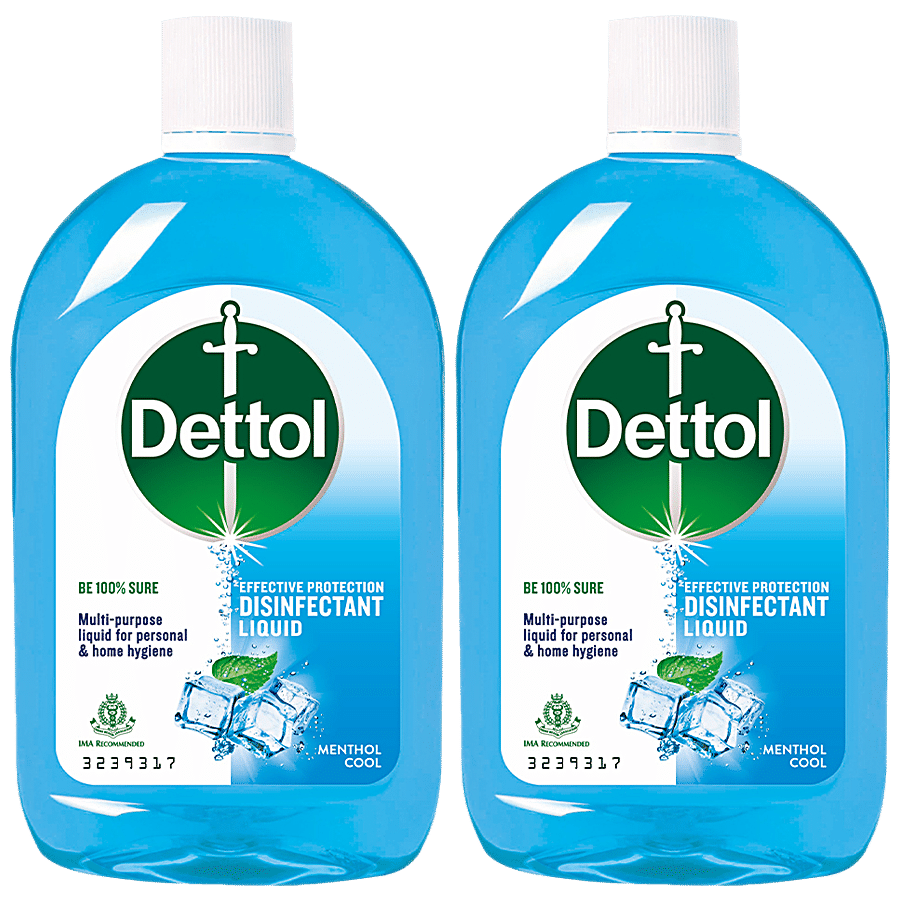 Dettol Liquid Disinfectant for Multi-Purpose Germ Protection - Menthol Cool