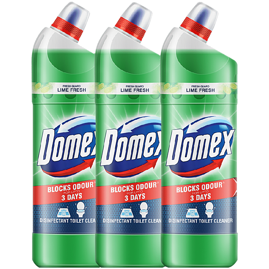 Domex Fresh Guard Disinfectant Toilet Cleaner Liquid - Lime Fresh