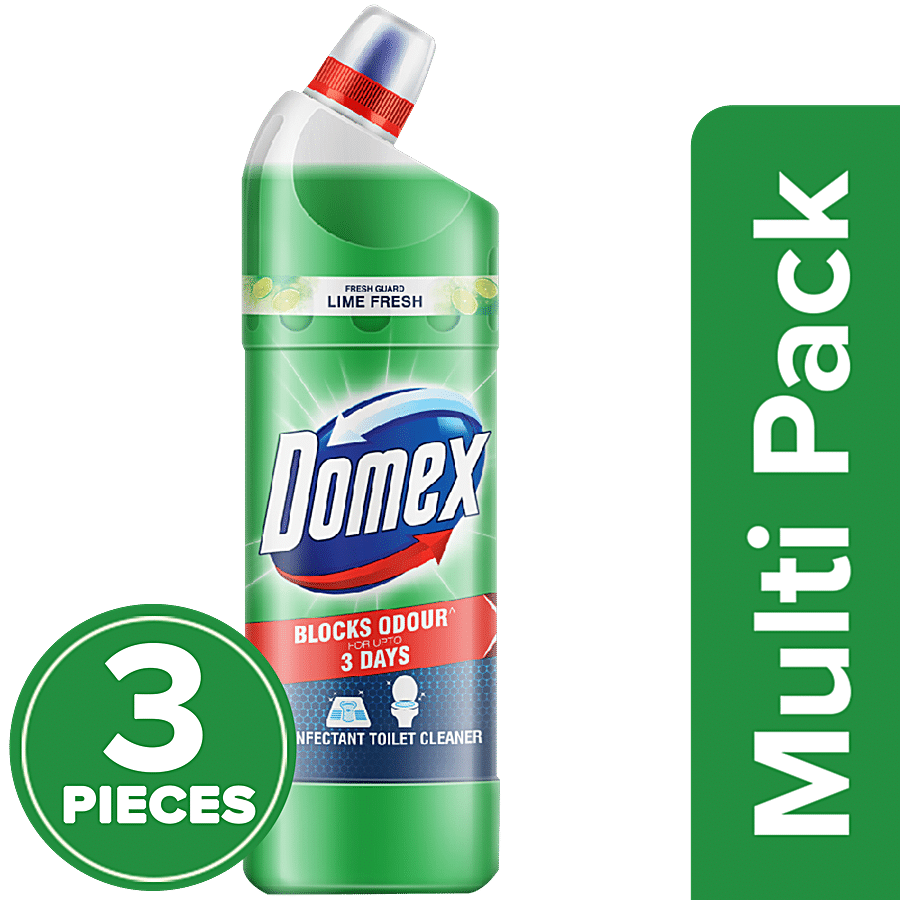 Domex Fresh Guard Disinfectant Toilet Cleaner Liquid - Lime Fresh