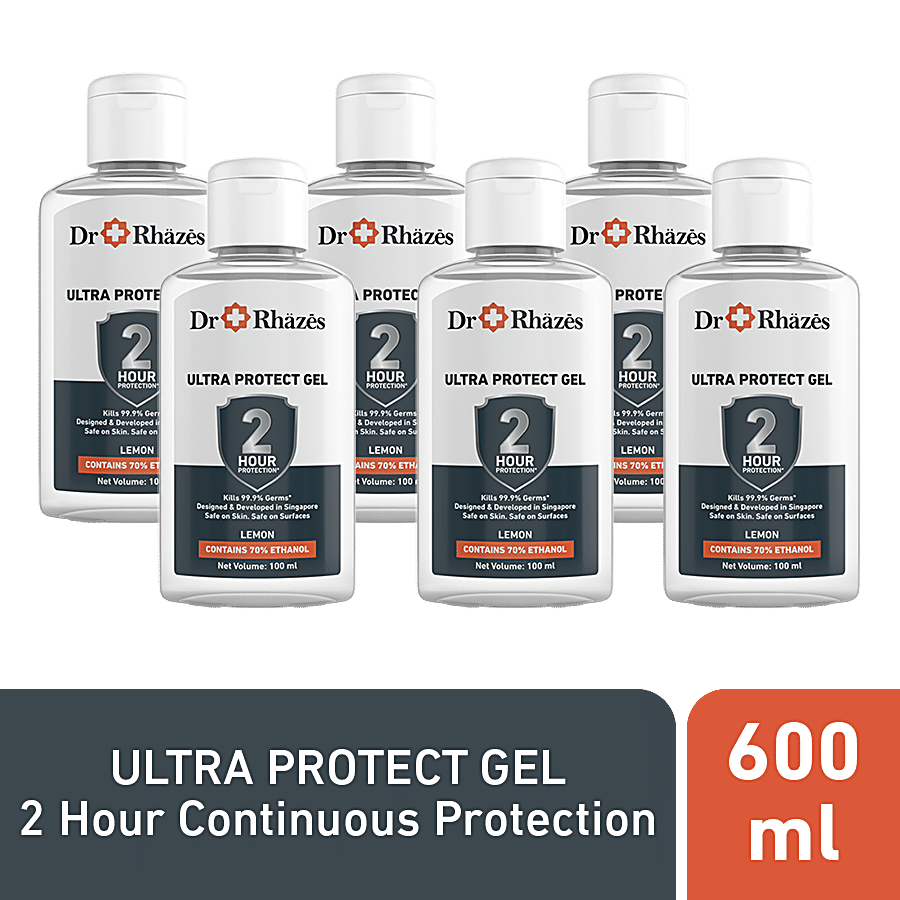 Dr Rhazes 2 Hour Protection Ultra Protect Gel - Lemon