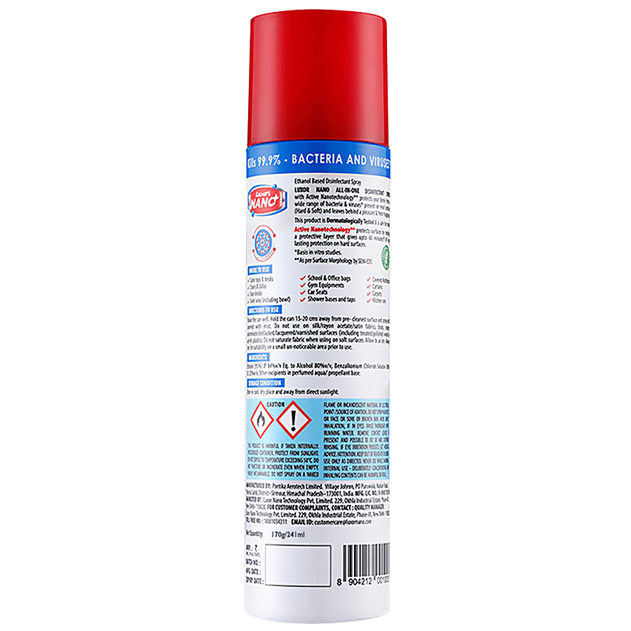 LUXOR NANO Disinfectant Spray - All -In-One