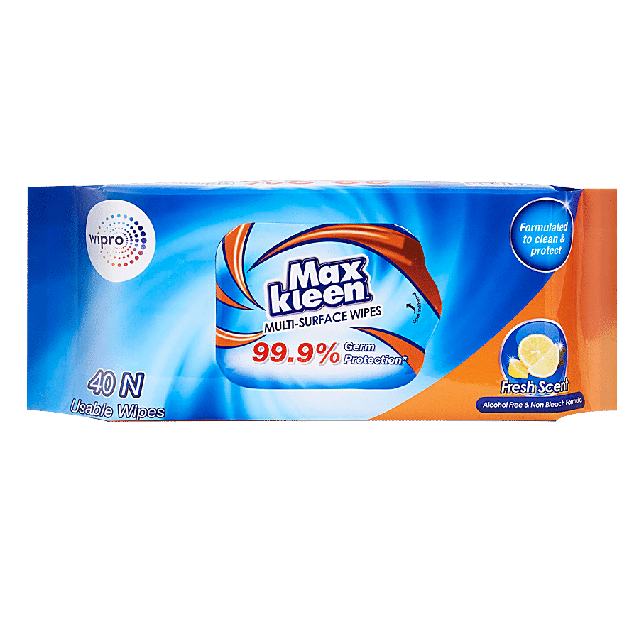 Maxkleen Multi-Surface Wipes - Fresh Scent