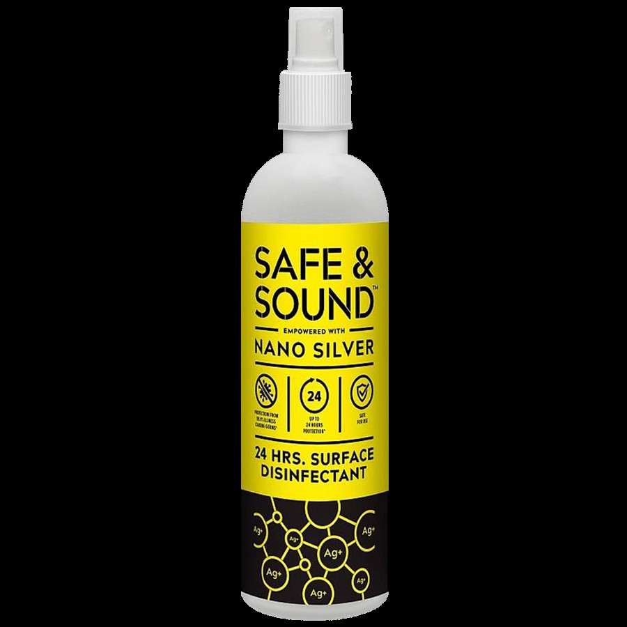 SAFE & SOUND 24 Hrs Surface Disinfectant With Nano Silver