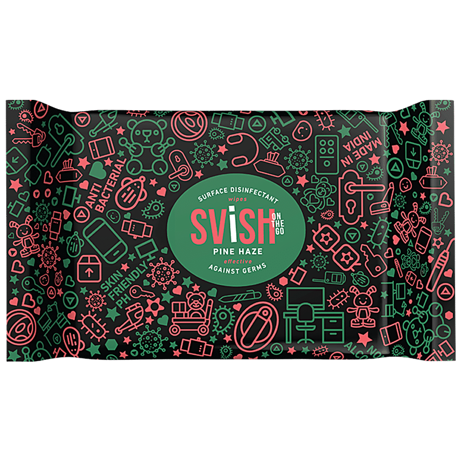 Svish On The Go Surface Disinfectant & Gadget Disinfectant Wipes