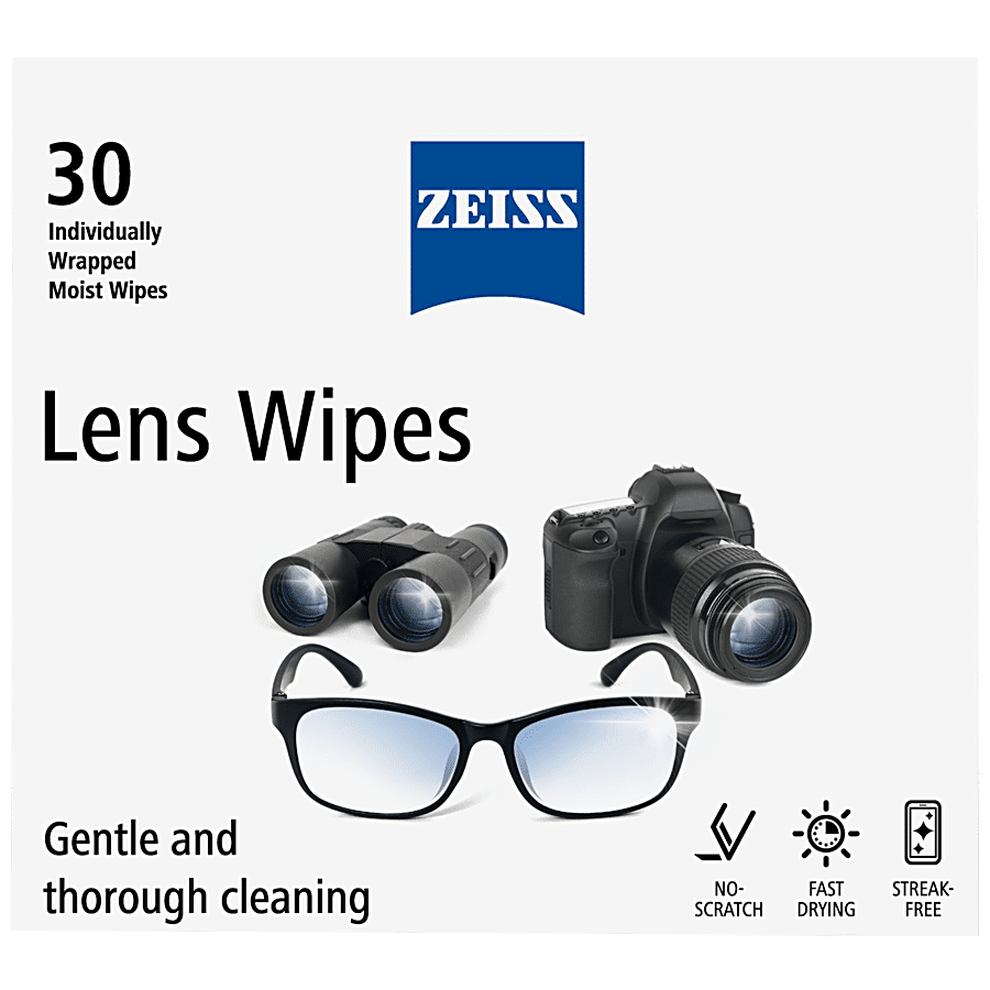 ZEISS Lens Wipes  - Gentle & Thorough Cleaning