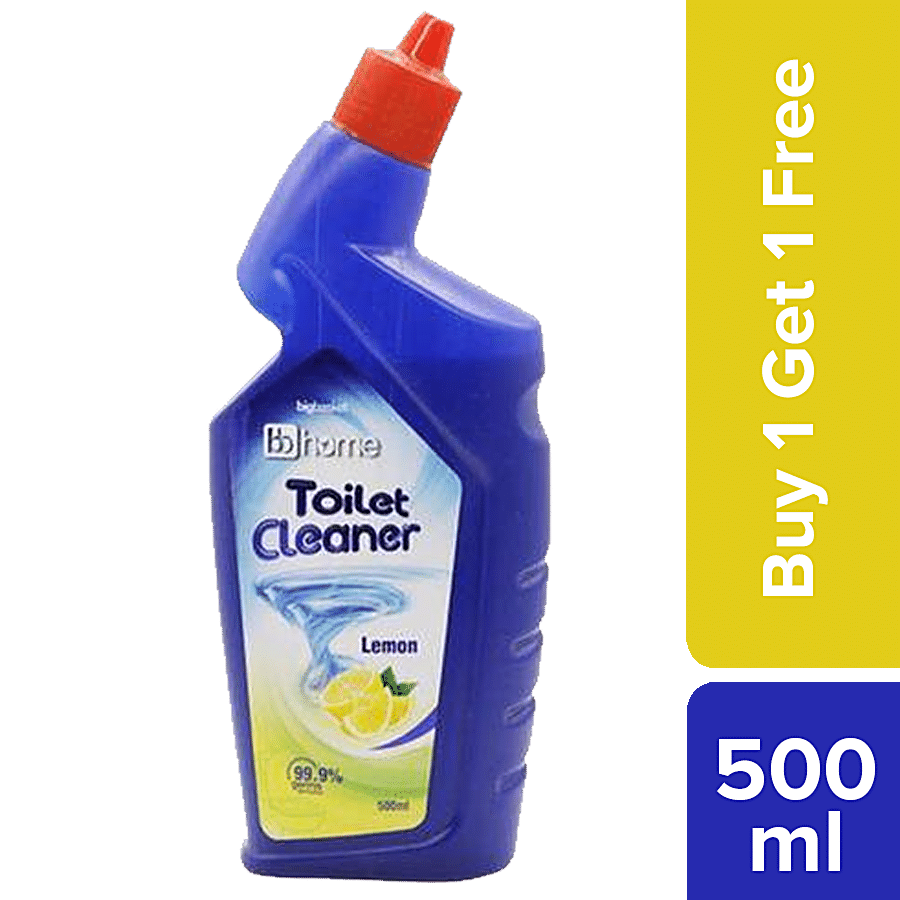 bb home Disinfectant Toilet Cleaner - Lemon - Kills 99.9% Germs