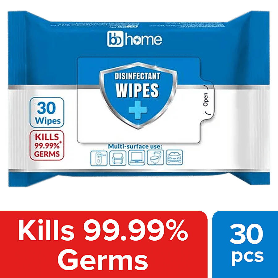 bb home Disinfectant Wipes - Multipurpose Use