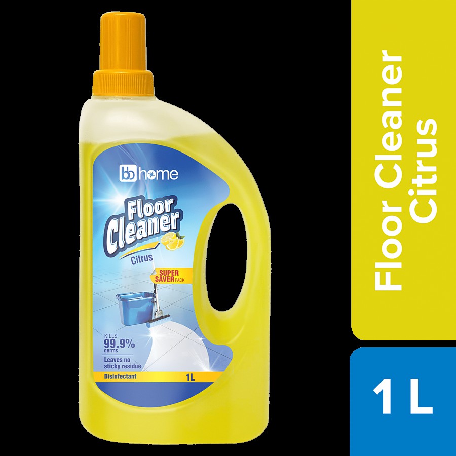 bb home Disinfectant Floor Cleaner Liquid - Citrus