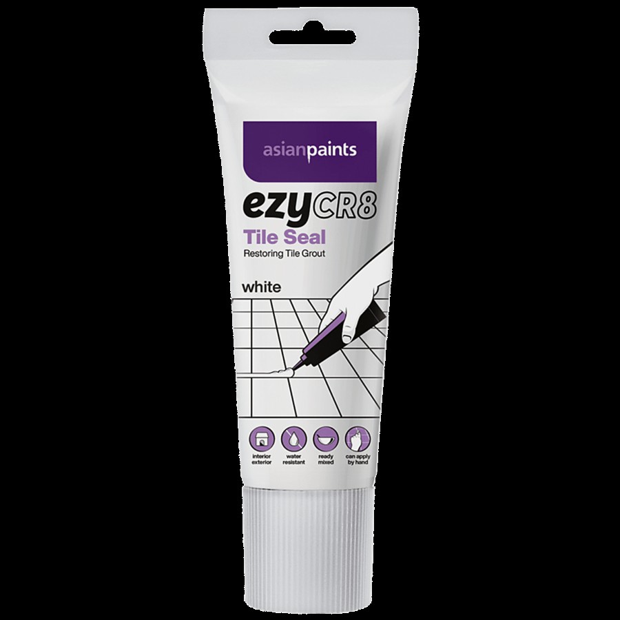 Asian Paints EzyCR8 Tile Seal - White