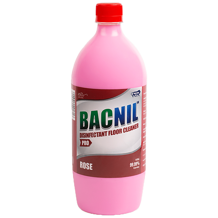 Bacnil Pro Disinfectant Floor Cleaner - Rose Fragrance