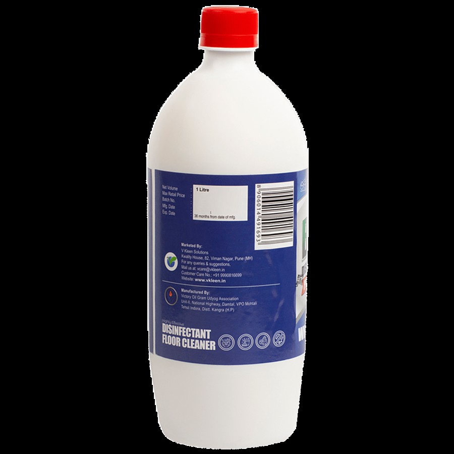 Bacnil Pro Disinfectant Floor Cleaner - White Phenyle Fragrance