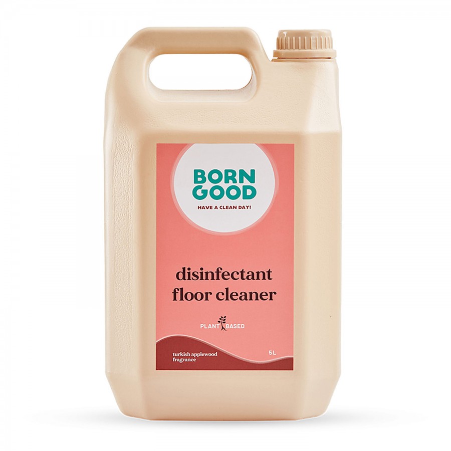 Born Good Plant Based Disinfecting Liquid Floor/Surface Cleaner | Baby &  Pet Safe