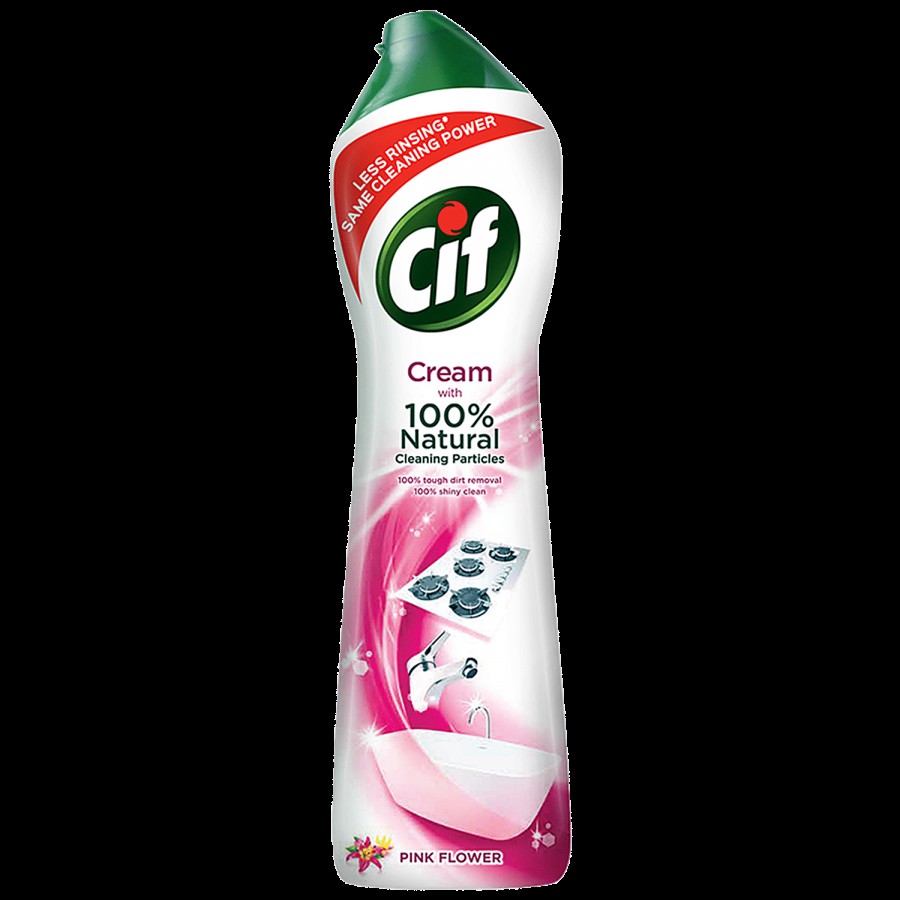 Cif Cleaners Cream Multipurpose Surface Cleaner - Pink Flower