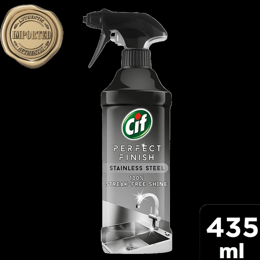 Cif Cleaners Perfect Finish Cleaning Spray - Stainless Steel