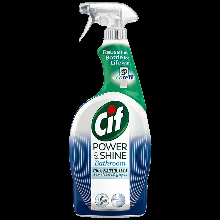 Cif Cleaners Power & Shine Bathroom Cleaner Spray - Tough Stain Remover