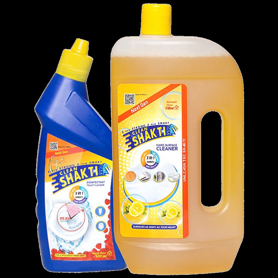 Clean Shakti Disinfectant Toilet Cleaner & Hard Surface Cleaner