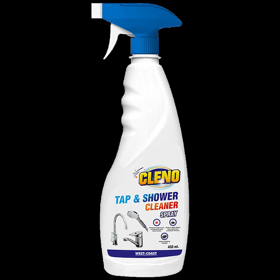 Cleno Tap & Shower Cleaner Spray - Cleans Faucet