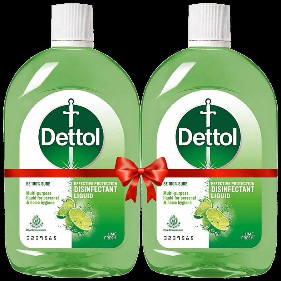 Dettol Liquid Disinfectant Cleaner for Home - Lime Fresh