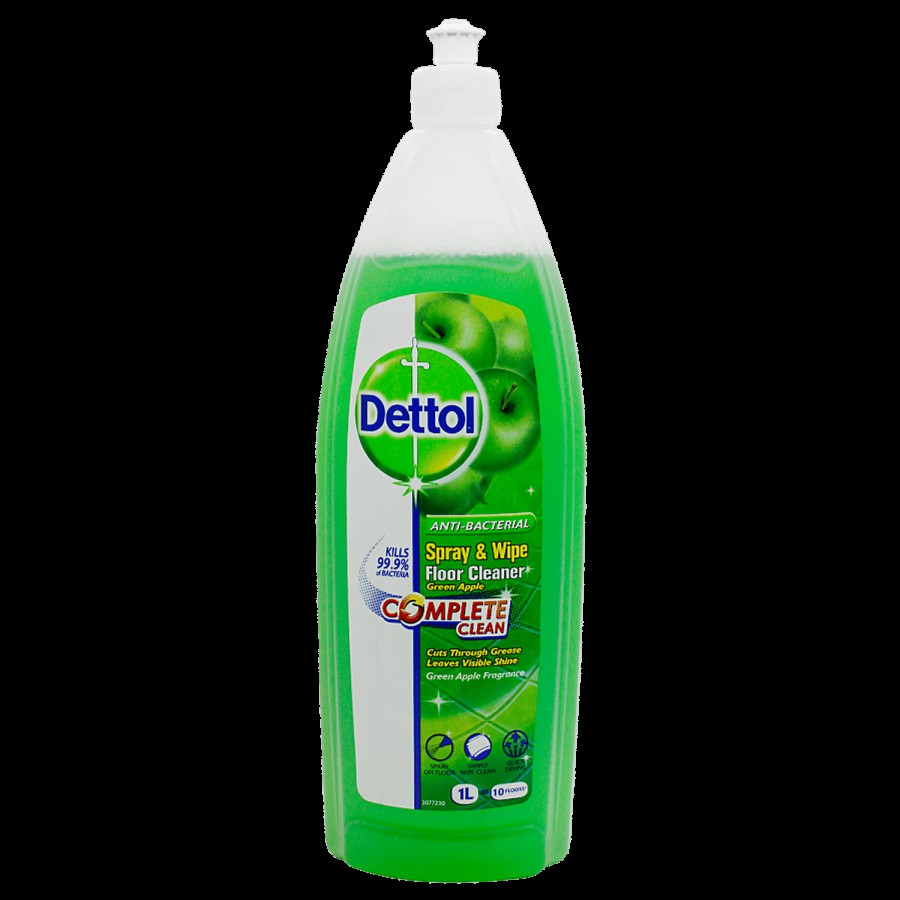 Dettol Spray & Wipe Floor Cleaner Green Apple