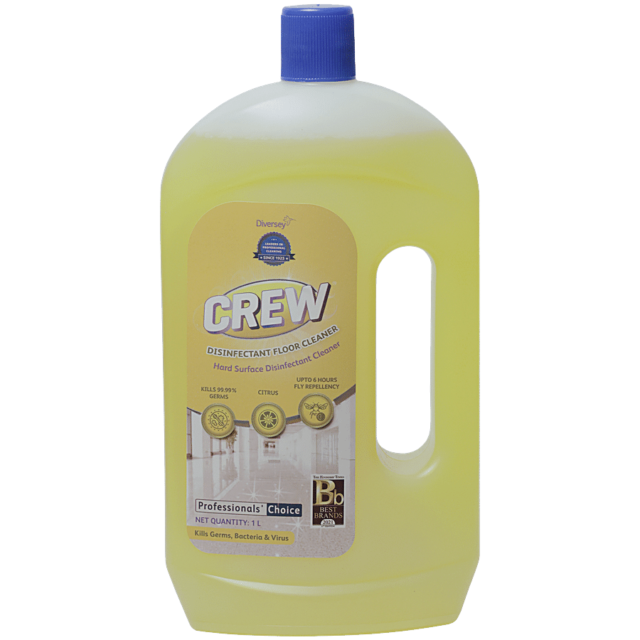 Diversey Crew Disinfectant Citrus Floor Cleaner