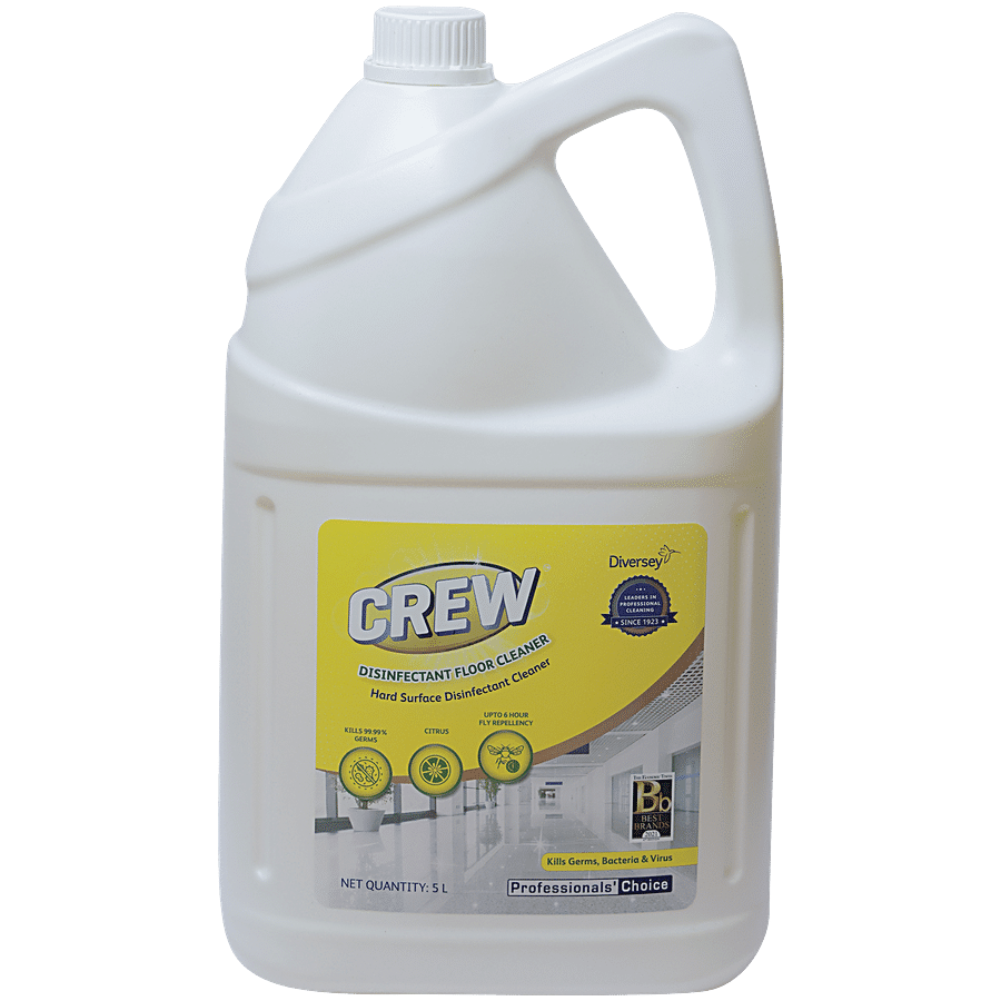 Diversey Crew Disinfectant Citrus Floor Cleaner