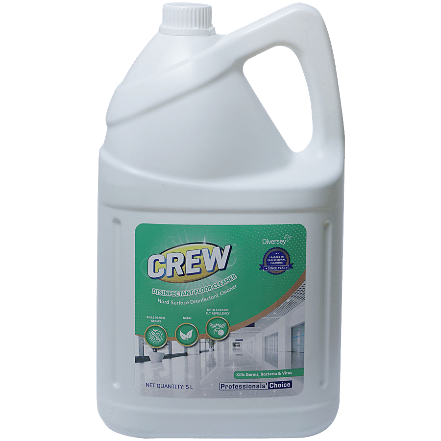 Diversey Crew Disinfectant Neem Floor Cleaner