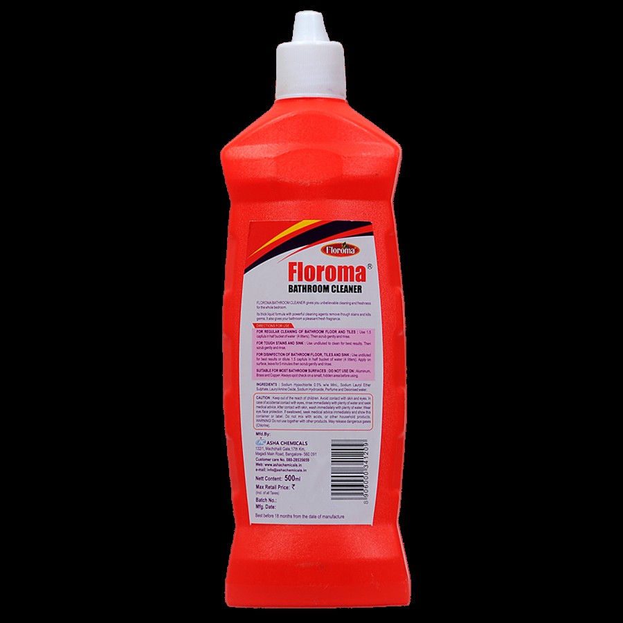 Floroma Bathroom Cleaner For Tough Stains