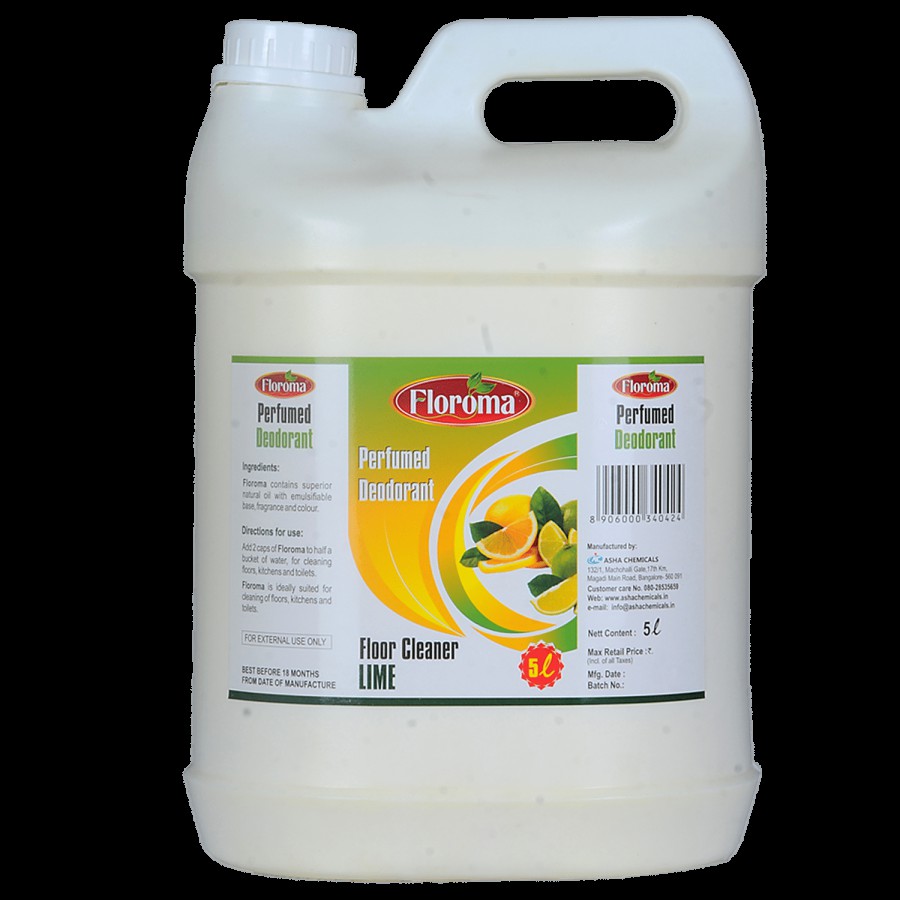 Floroma Floor Cleaner Lime